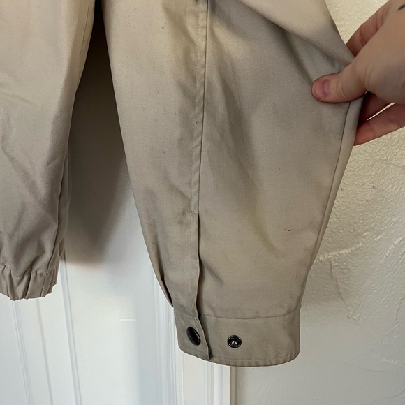 Aberdeen Collection Mr. Ducks Windbreaker Jacket XXL Beige Zip-Up Lightweight - Picture 5 of 11